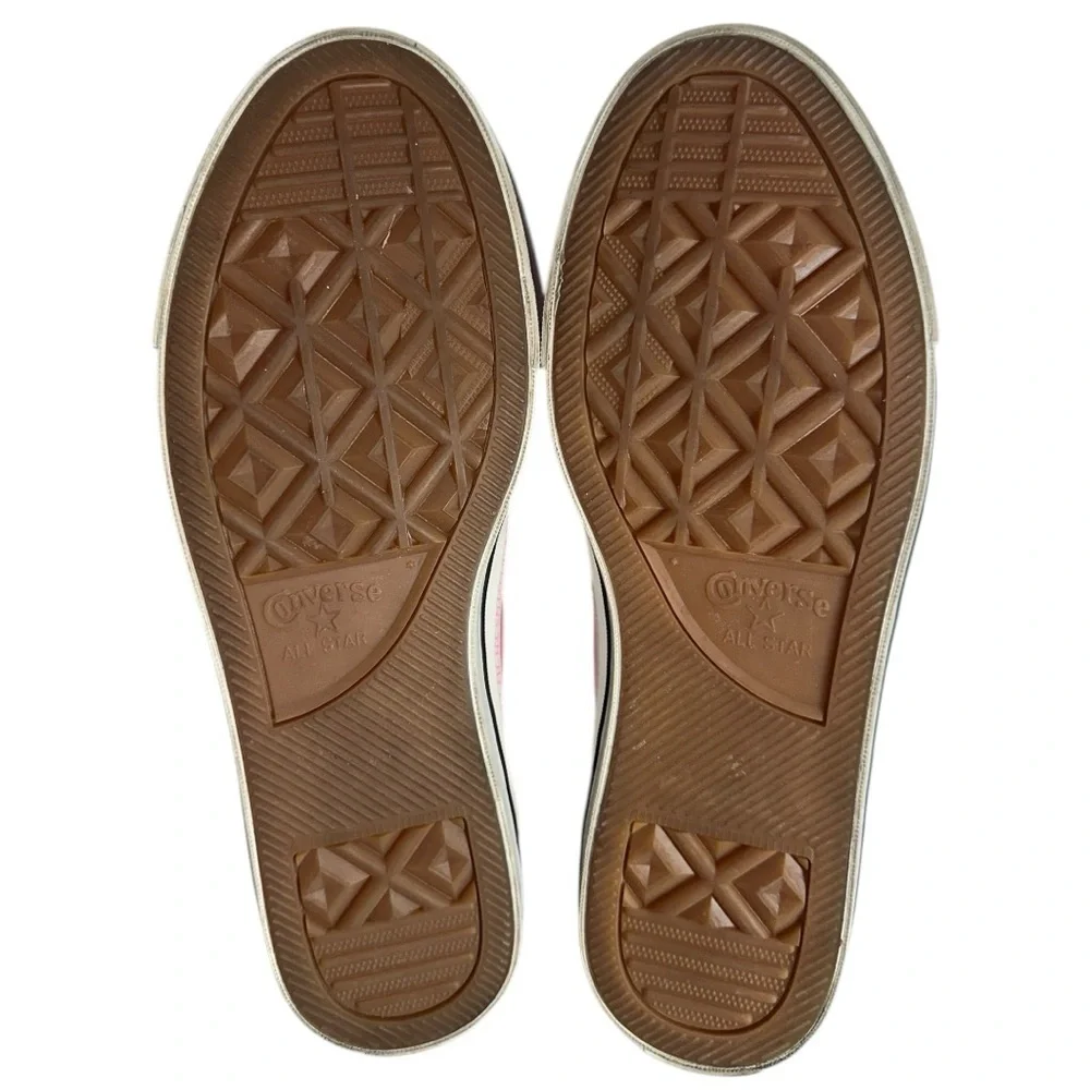 Converse One Star Sz 11.5 Pink Suede Paradise Leopard Pro Ox Sean Pablo Sneakers - Picture 9 of 13